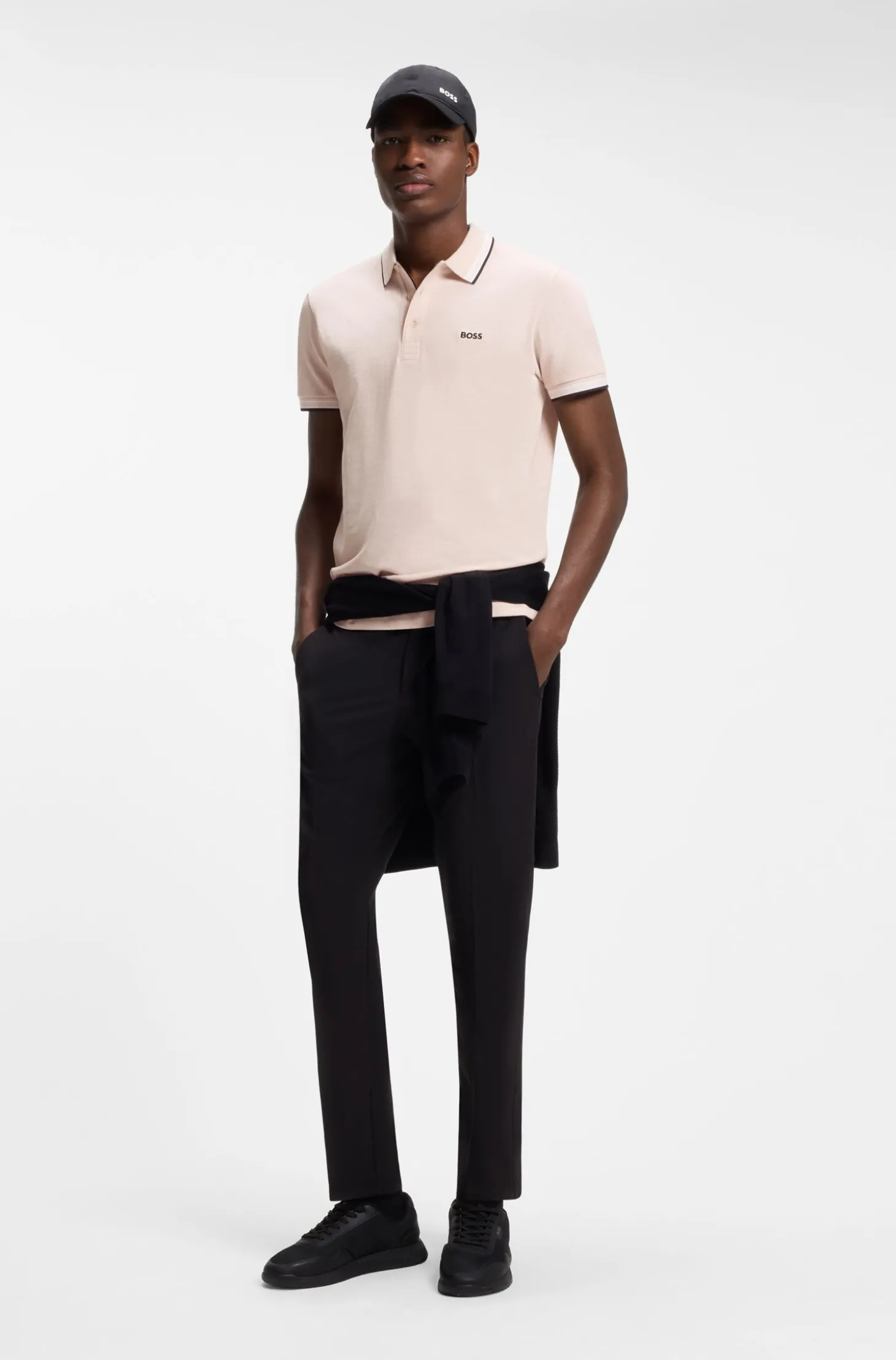 Poloshirt aus Baumwoll-Piqué mit Logo-Details