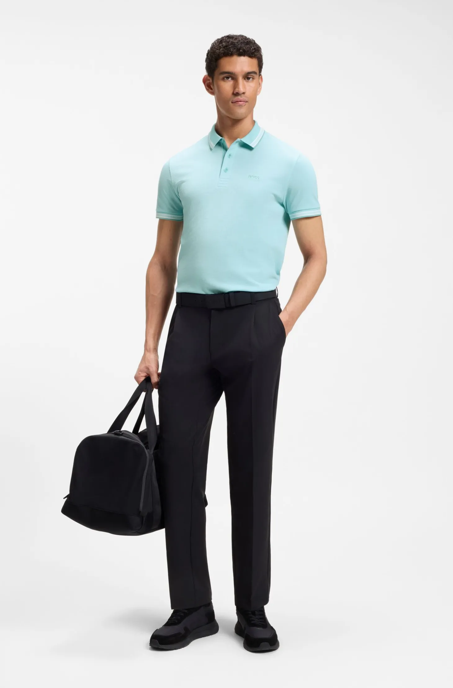 Poloshirt aus Baumwoll-Piqué mit Logo-Details