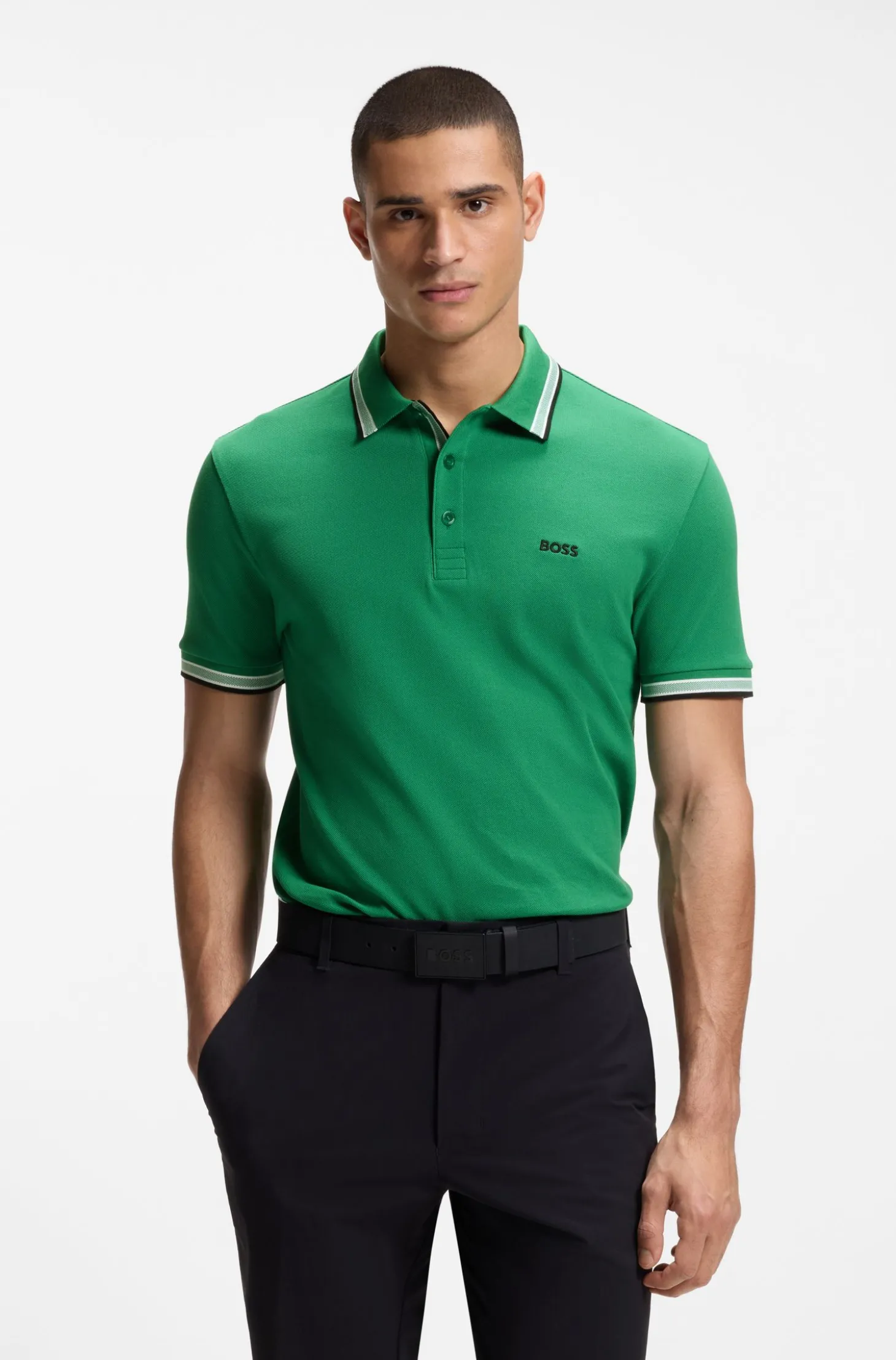 Poloshirt aus Baumwoll-Piqué mit Logo-Details