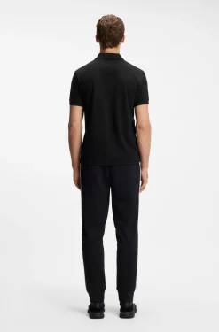 Poloshirt aus Baumwoll-Piqué mit Allover-Print