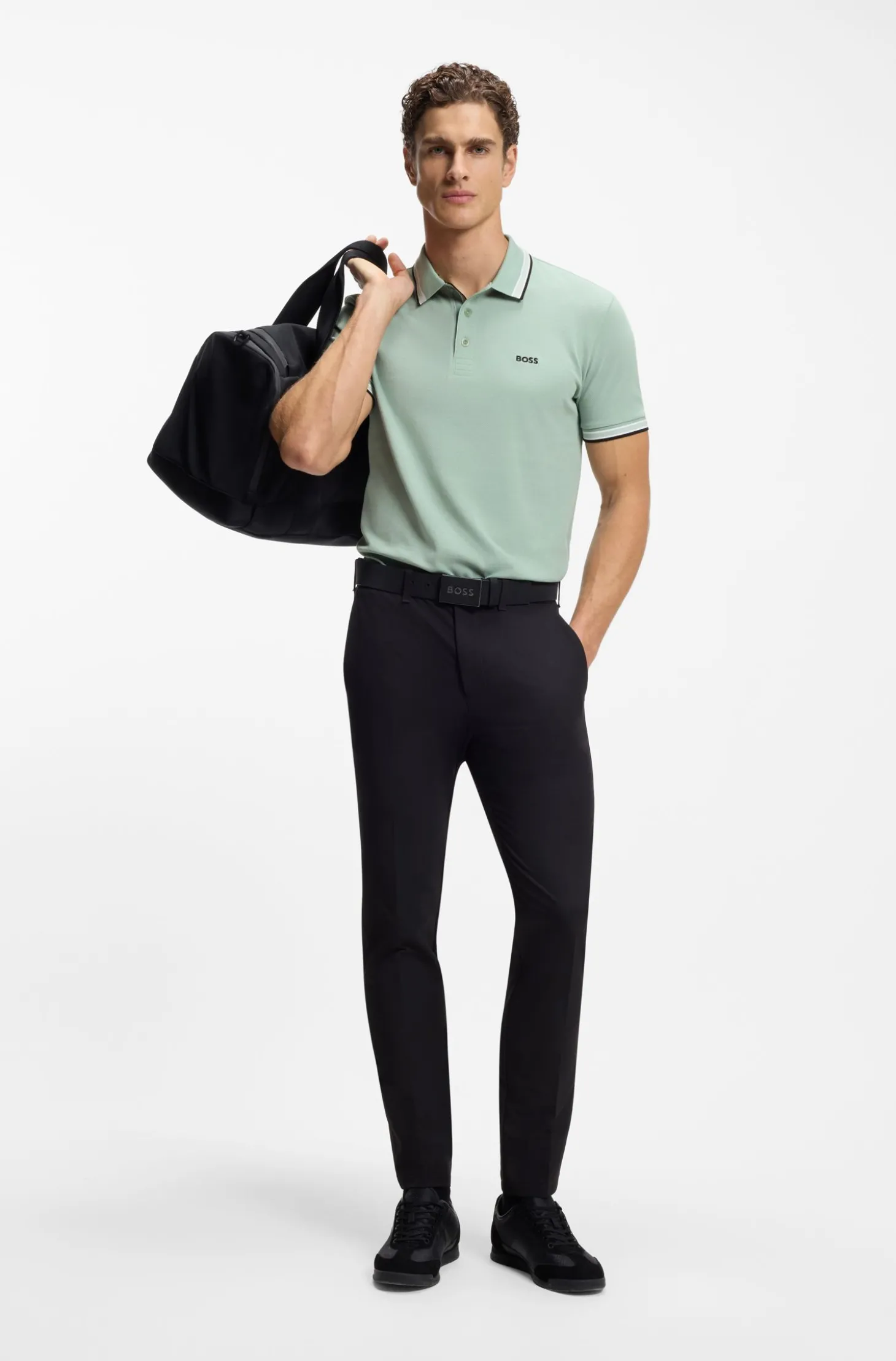 Poloshirt aus Baumwoll-Piqué mit Logo-Details