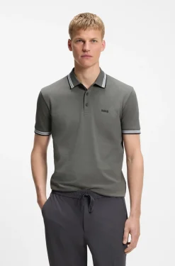 Poloshirt aus Baumwoll-Piqué mit Logo-Details
