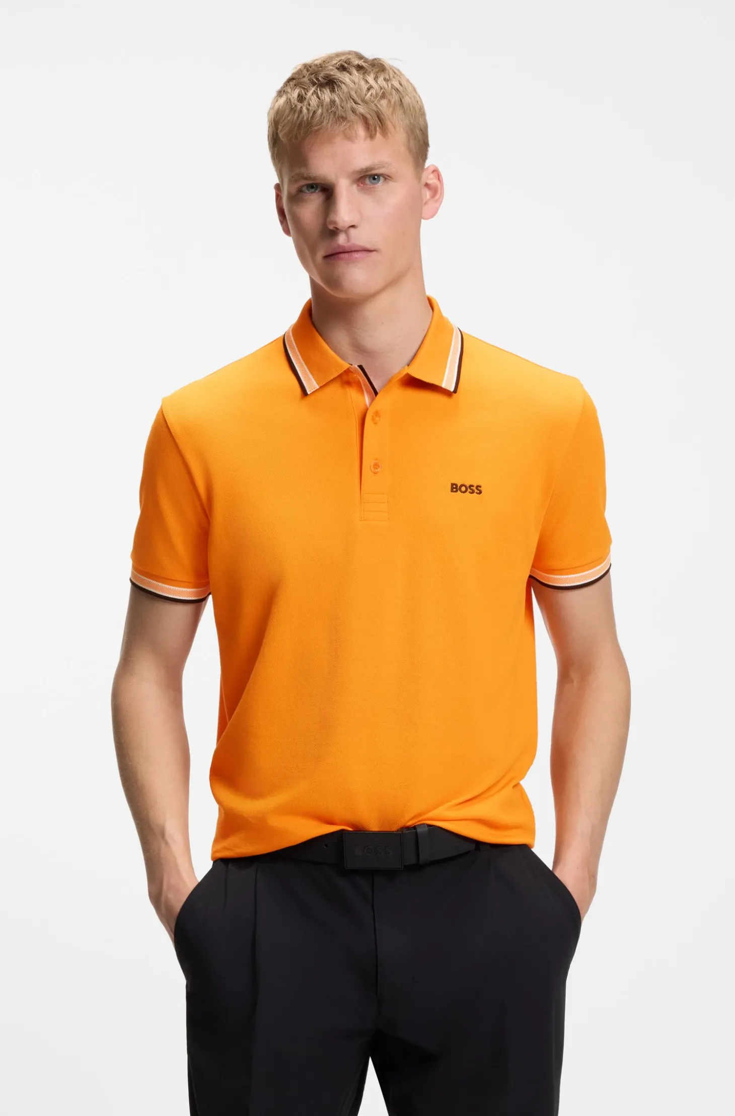 Poloshirt aus Baumwoll-Piqué mit Logo-Details