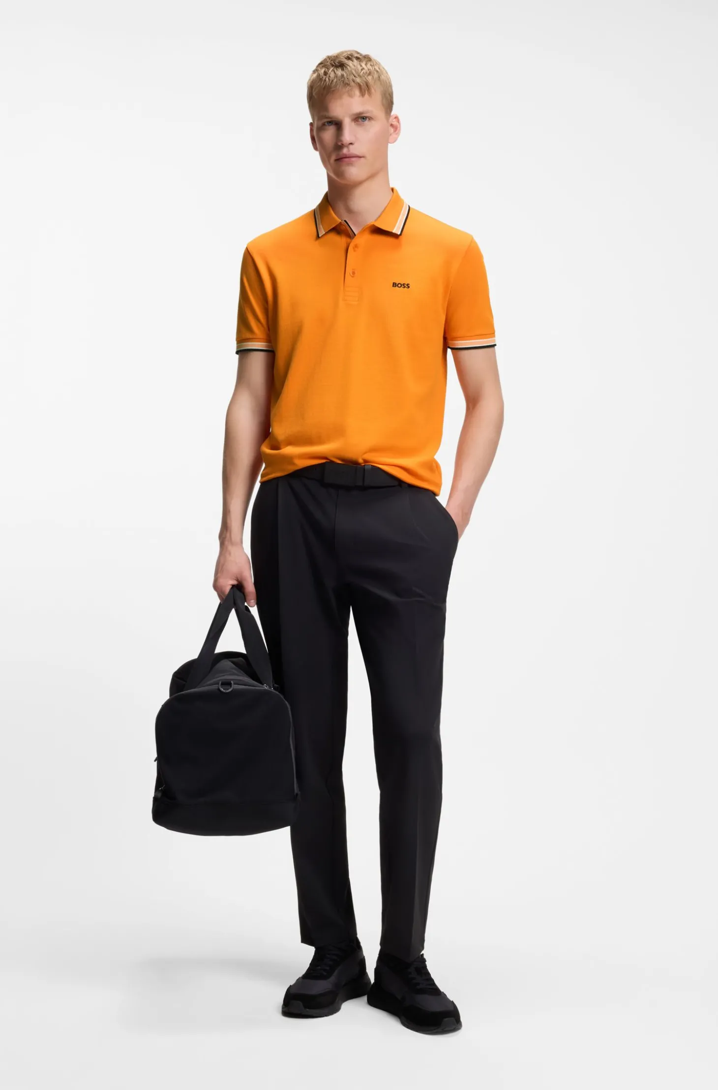 Poloshirt aus Baumwoll-Piqué mit Logo-Details