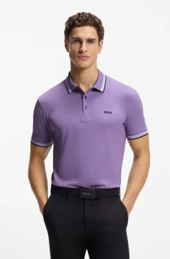 Poloshirt aus Baumwoll-Piqué mit Logo-Details