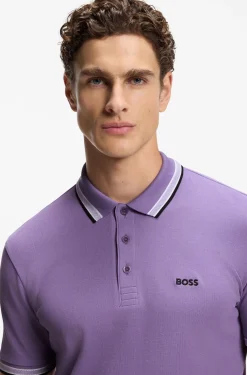 Poloshirt aus Baumwoll-Piqué mit Logo-Details