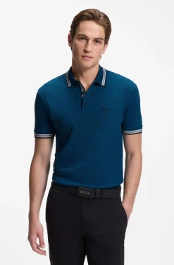 Poloshirt aus Baumwoll-Piqué mit Logo-Details
