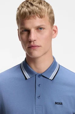 Poloshirt aus Baumwoll-Piqué mit Logo-Details