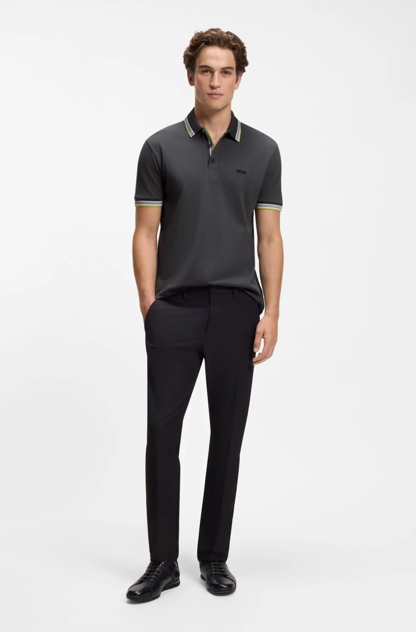 Poloshirt aus Baumwoll-Piqué mit Logo-Details