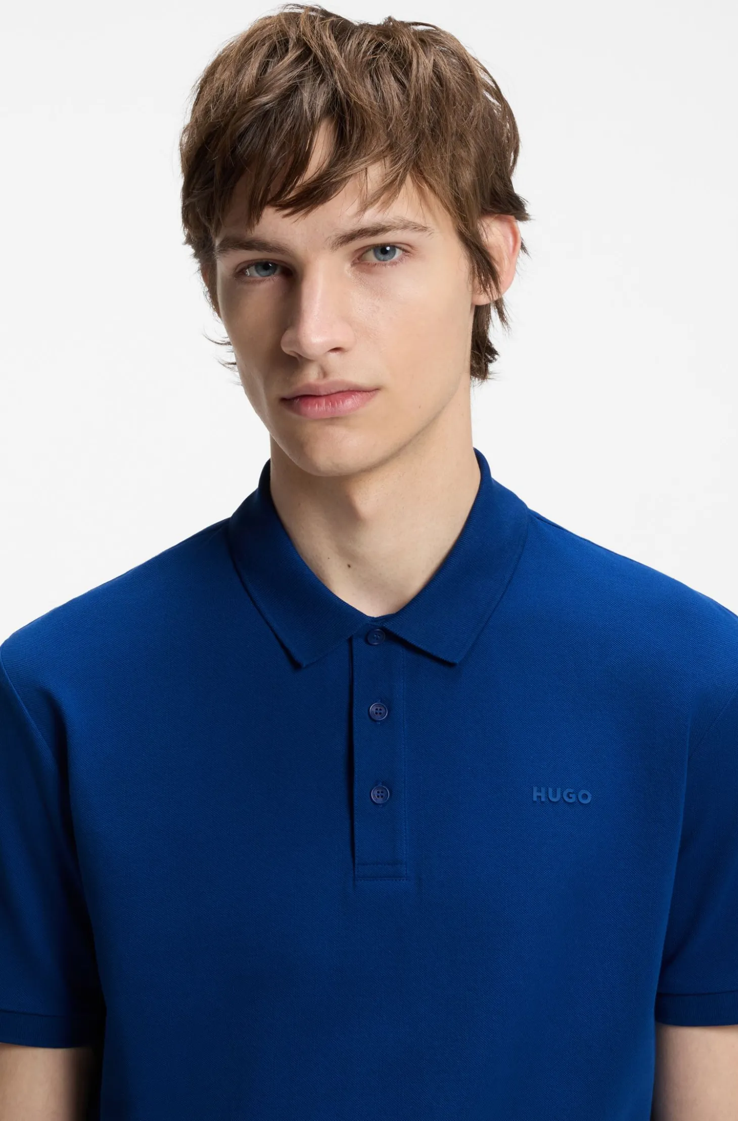 Poloshirt aus Baumwoll-Piqué mit Logo-Print