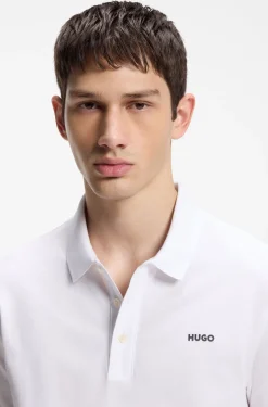 Poloshirt aus Baumwoll-Piqué mit Logo-Print
