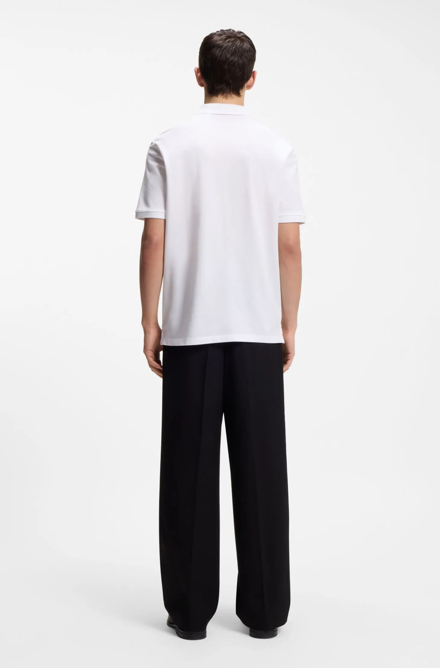 Poloshirt aus Baumwoll-Piqué mit Logo-Print