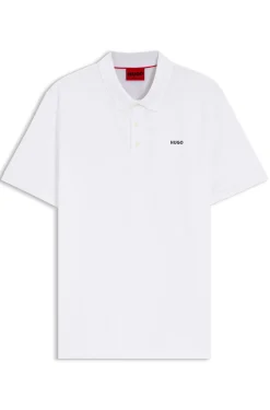 Poloshirt aus Baumwoll-Piqué mit Logo-Print