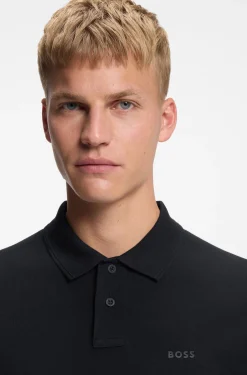 Poloshirt aus Baumwoll-Piqué mit Logo-Detail