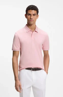 Poloshirt aus Baumwoll-Piqué mit Logo-Stickerei