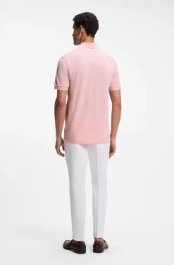 Poloshirt aus Baumwoll-Piqué mit Logo-Stickerei