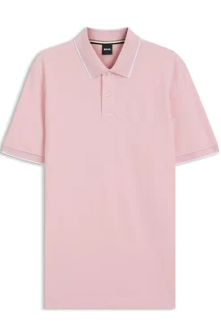 Poloshirt aus Baumwoll-Piqué mit Logo-Stickerei