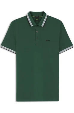 Poloshirt aus Baumwoll-Piqué mit Logo-Details