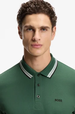 Poloshirt aus Baumwoll-Piqué mit Logo-Details
