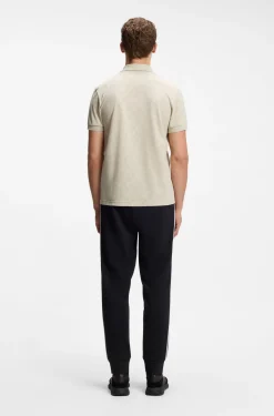 Poloshirt aus Baumwoll-Piqué mit Allover-Print