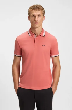 Poloshirt aus Baumwoll-Piqué mit Logo-Details