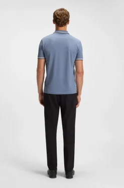Poloshirt aus Baumwoll-Piqué mit Logo-Details