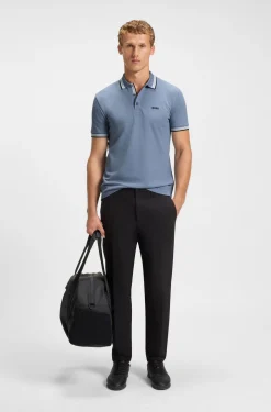 Poloshirt aus Baumwoll-Piqué mit Logo-Details