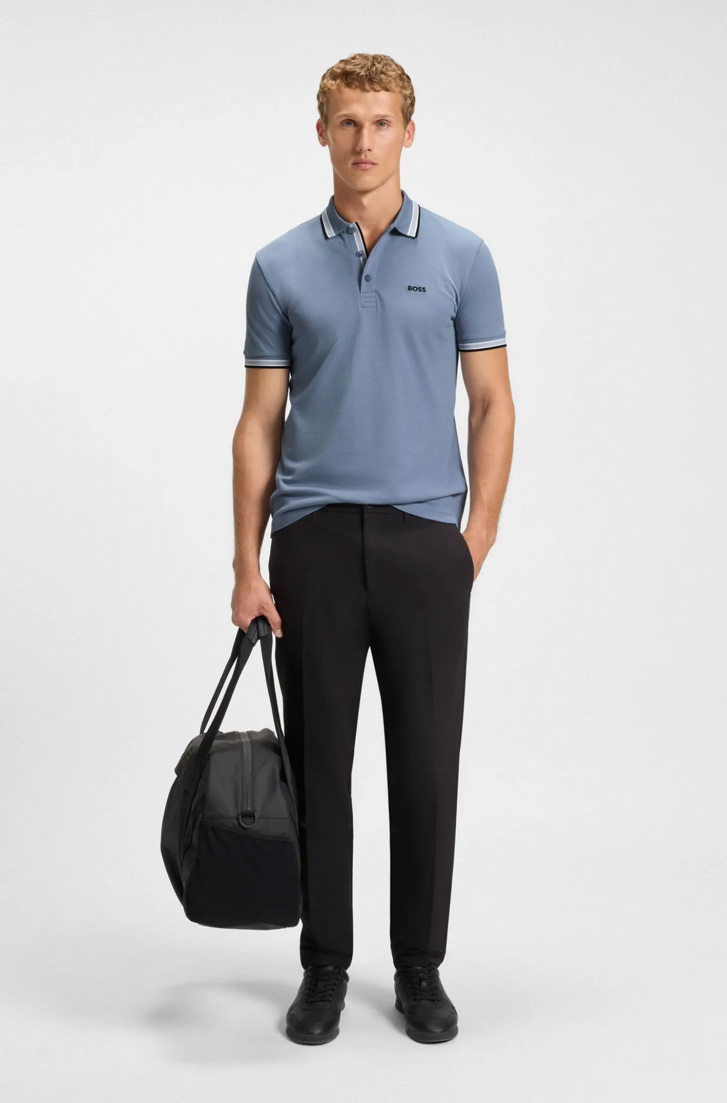 Poloshirt aus Baumwoll-Piqué mit Logo-Details
