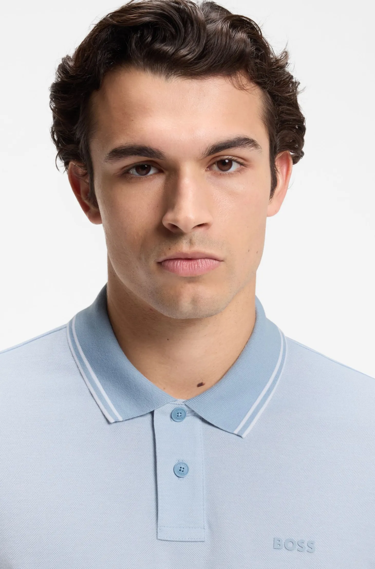 Poloshirt aus Baumwoll-Piqué mit Logo-Print