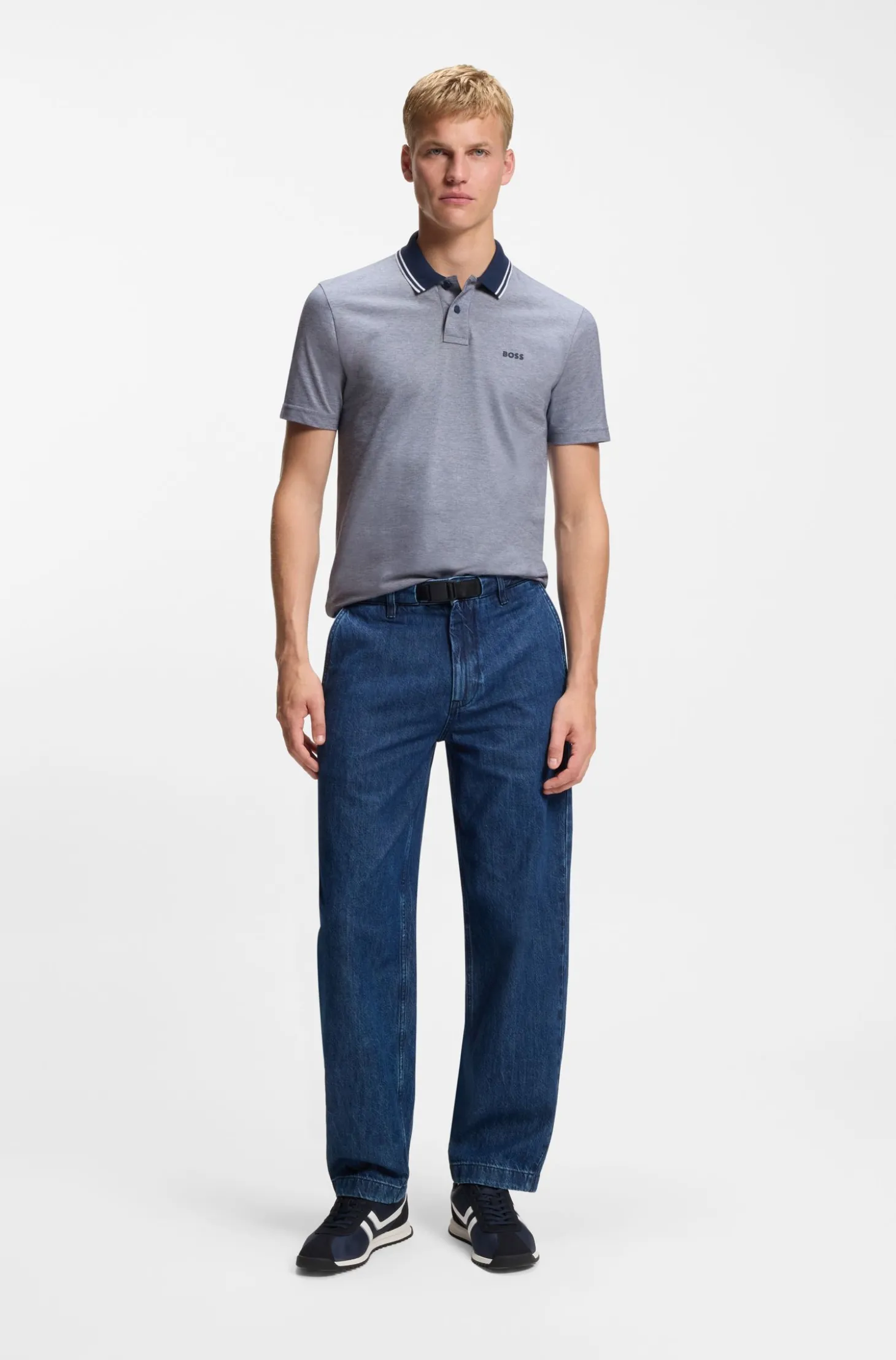 Poloshirt aus Baumwoll-Piqué mit Logo-Print
