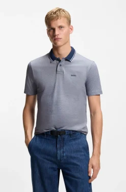 Poloshirt aus Baumwoll-Piqué mit Logo-Print