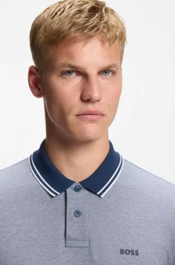 Poloshirt aus Baumwoll-Piqué mit Logo-Print