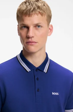 Poloshirt aus Baumwoll-Piqué mit Logo-Details