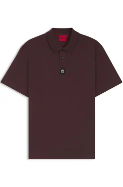 Poloshirt aus Interlock-Baumwolle mit Stack-Logo