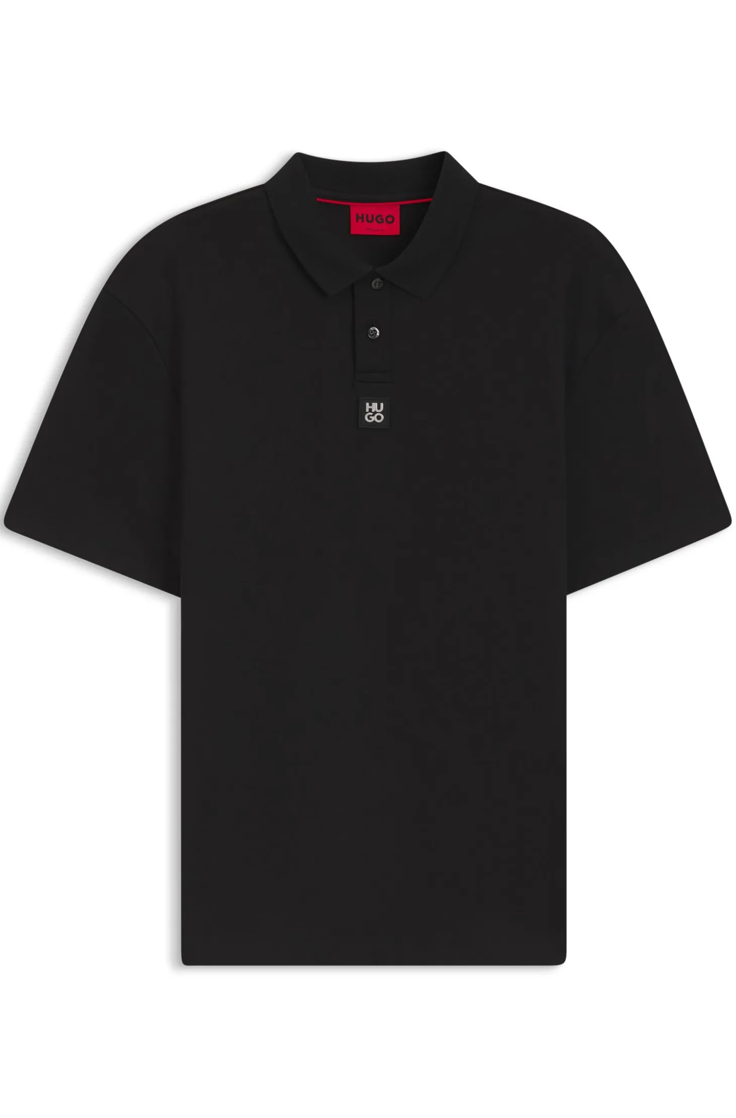 Poloshirt aus Interlock-Baumwolle mit Stack-Logo