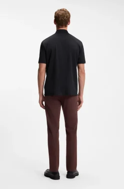 Poloshirt aus merzerisierter Baumwolle mit Double-B-Monogramm