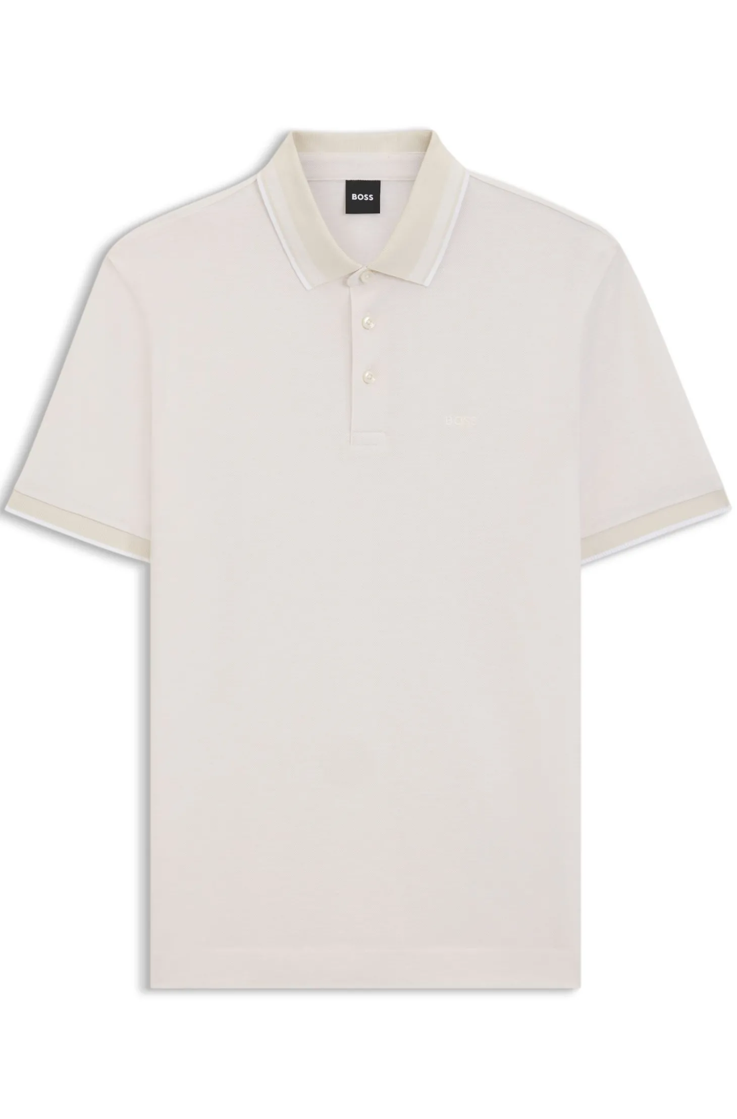 Poloshirt aus Oxford-Baumwoll-Piqué mit Logo-Detail