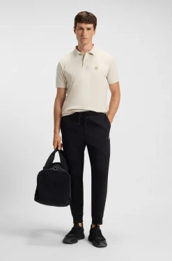 Poloshirt aus Pima-Baumwolle mit Double-B-Monogramm