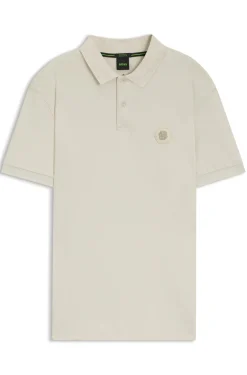 Poloshirt aus Pima-Baumwolle mit Double-B-Monogramm