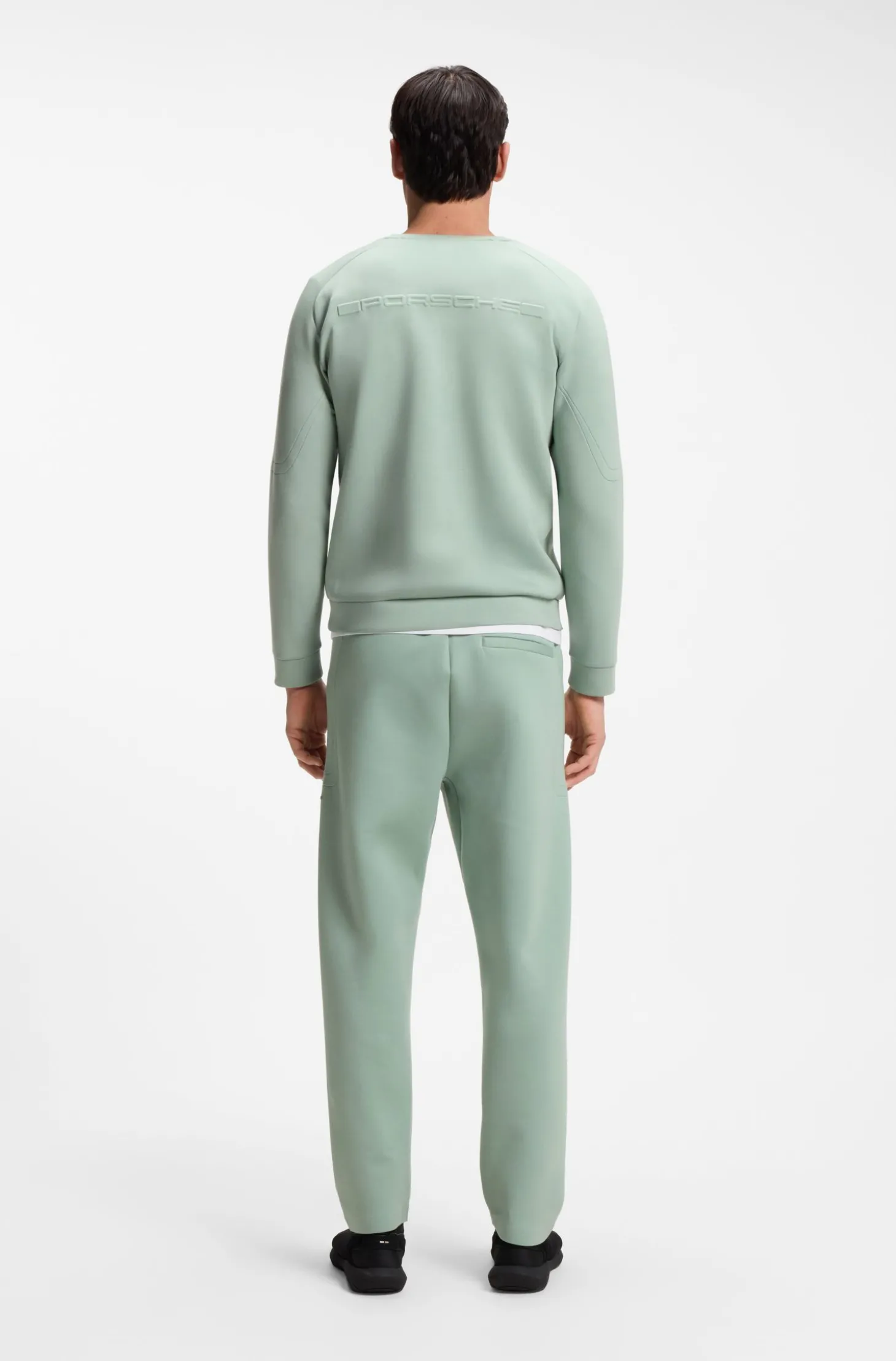 Porsche x BOSS Jogginghose mit Ton-in-Ton reflektierendem Branding