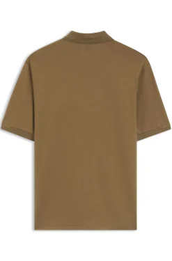 Porsche x BOSS Poloshirt mit glänzendem Logo