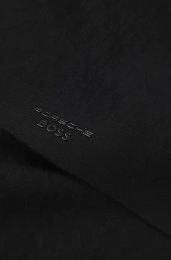 Porsche x BOSS Schal mit Pasha-Karo