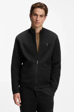 Porsche x BOSS Sweatjacke aus Jacquard mit Pascha-Karo
