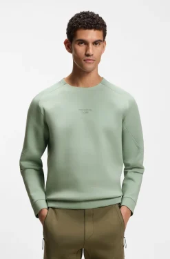 Porsche x BOSS Sweatshirt mit reflektierendem Logo