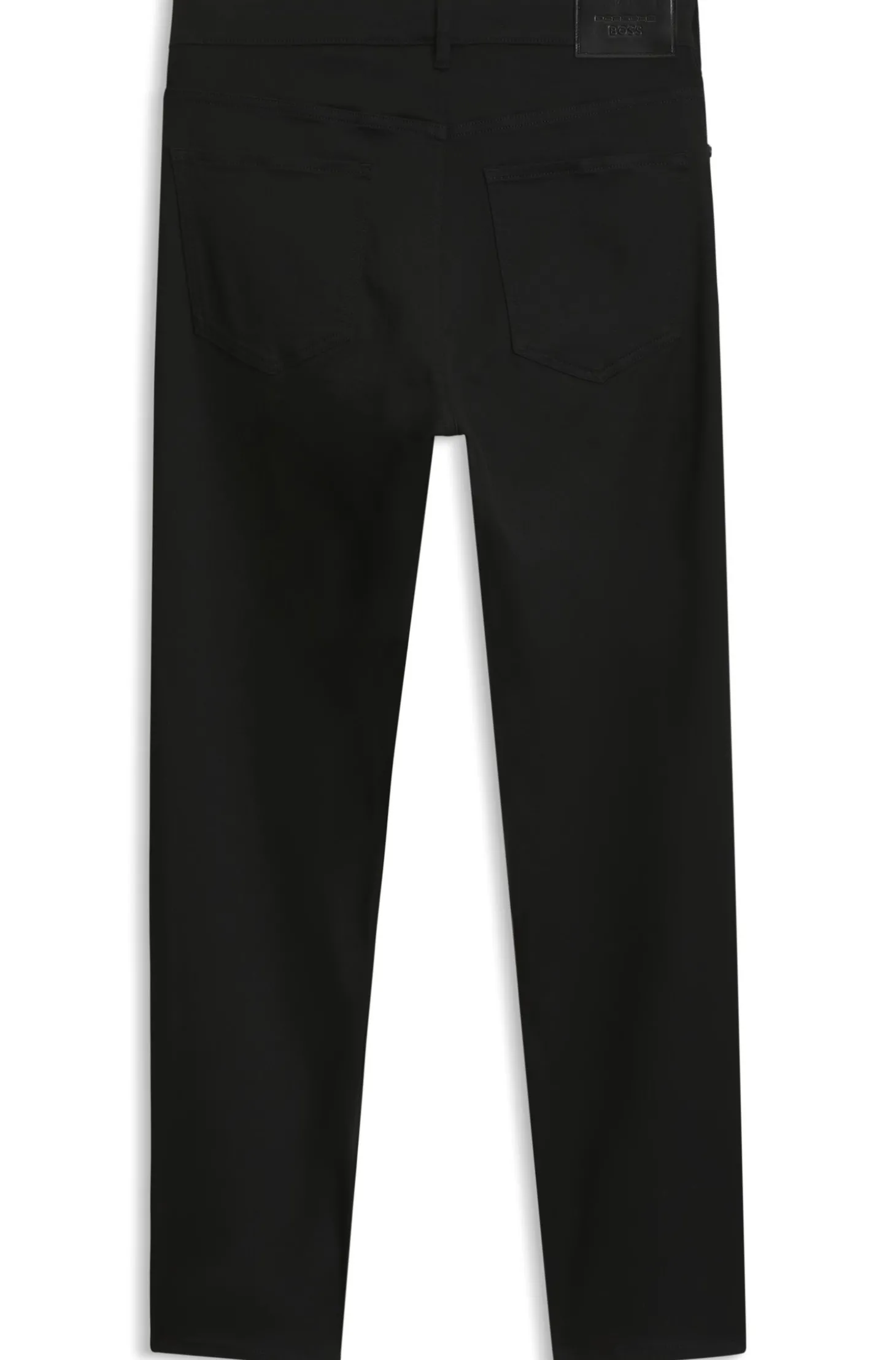 Porsche x BOSS Tapered-Fit Hose aus Stretch-Denim
