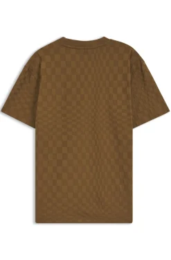 Porsche x BOSS T-Shirt aus Baumwolle mit Pasha-Muster
