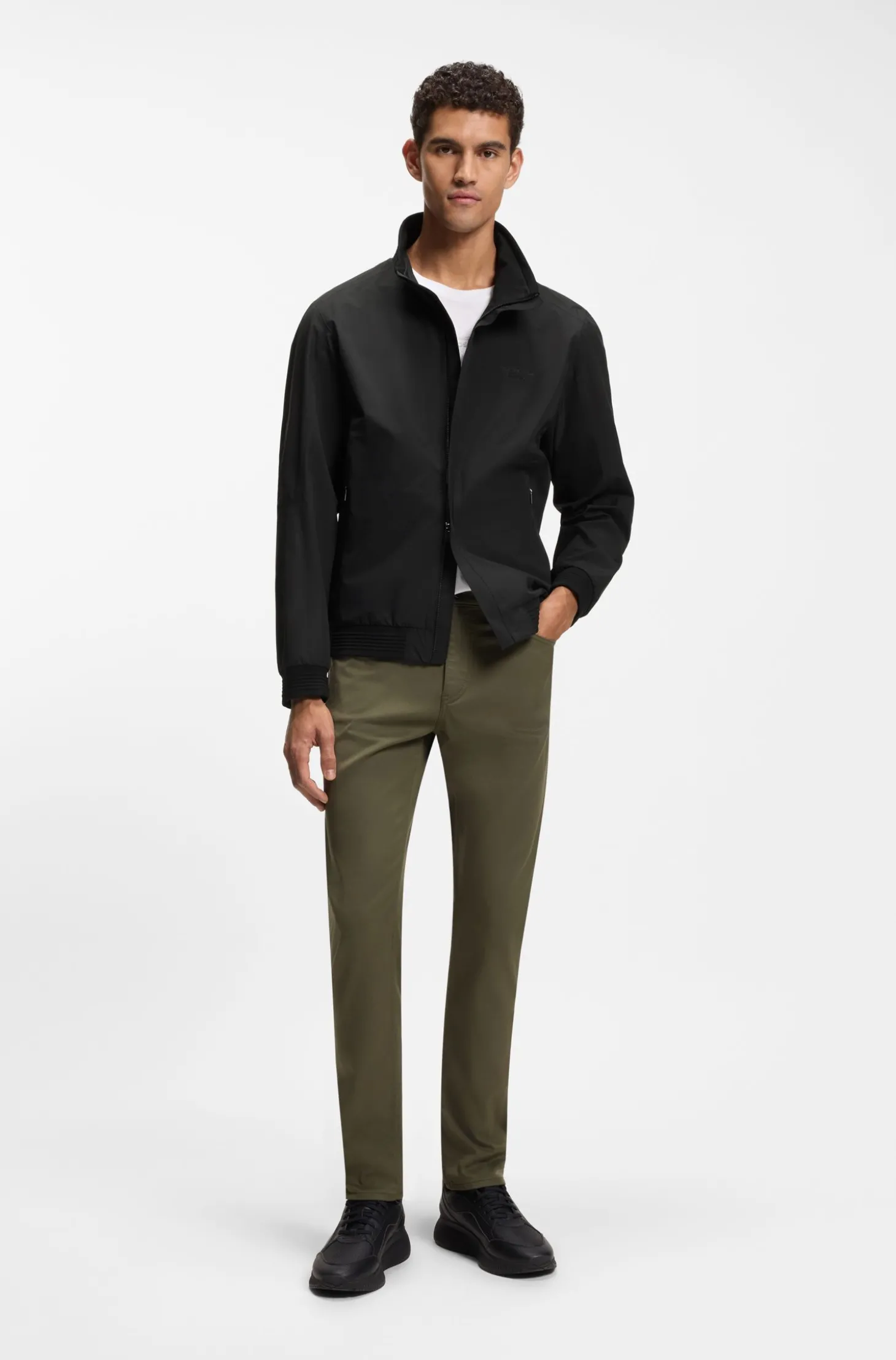 Porsche x BOSS wasserabweisende Softshelljacke
