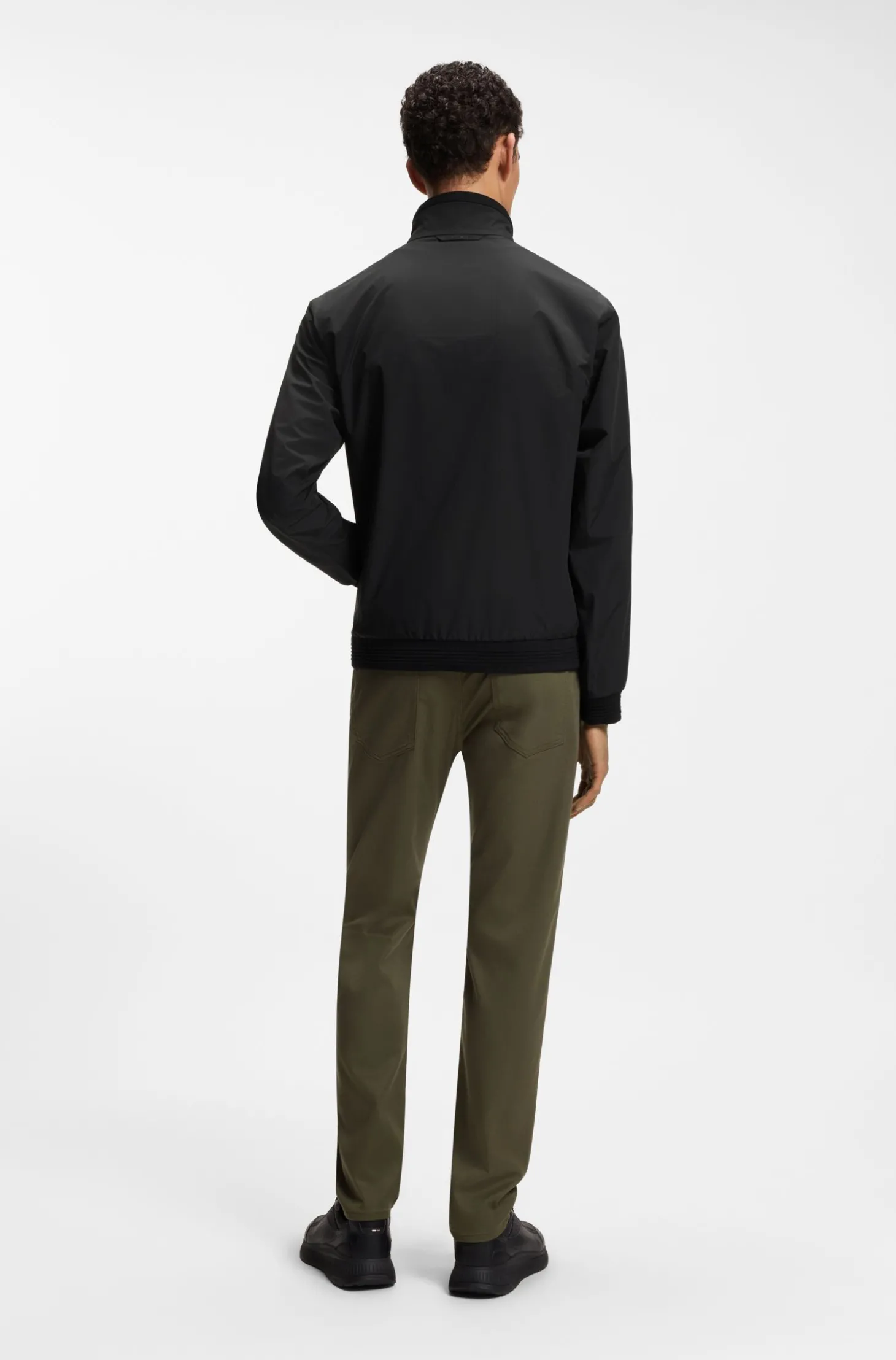 Porsche x BOSS wasserabweisende Softshelljacke