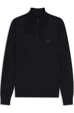 Pullover aus Baumwolle und Kaschmir mit Troyerkragen