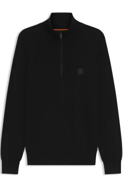 Pullover aus Baumwolle und Kaschmir mit Troyerkragen